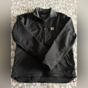 mens softshell carhartt jacket